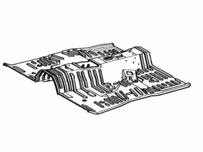 1985 Toyota Celica Floor Pan - 58111-14050