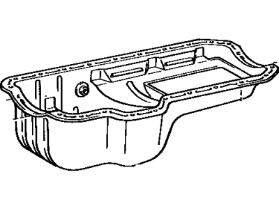 1979 Toyota Cressida Oil Pan - 12101-49155