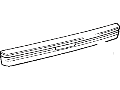 Toyota 52615-14070 Absorber, Rear Bumper Energy