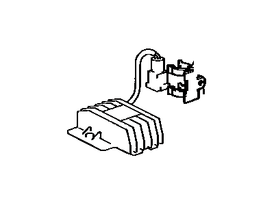 Toyota 19943-38011 Plate, RESISTIVE Cord Clamp Support