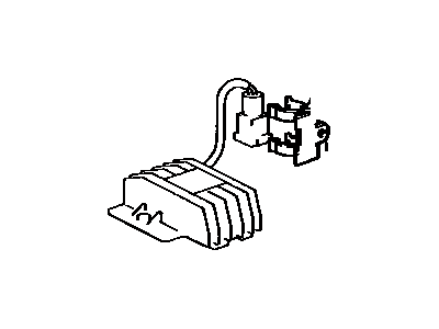 Toyota 19943-43010 Plate, RESISTIVE Cord Clamp Support