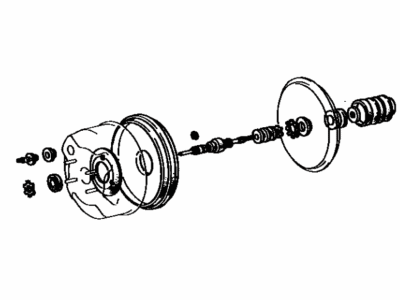 1984 Toyota Celica Brake Booster - 04443-14410