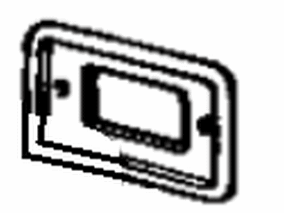 Toyota 81236-30010 Rim, Courtesy Lamp
