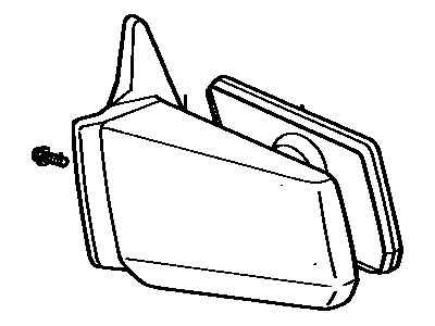 1984 Toyota Celica Car Mirror - 87940-14590