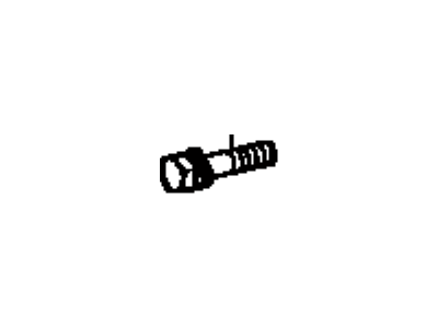 Toyota 91651-60628 Bolt, w/Washer