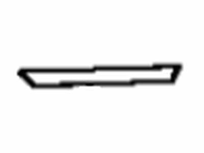 Toyota 75654-14090 Moulding, Quarter, Outside Rear LH