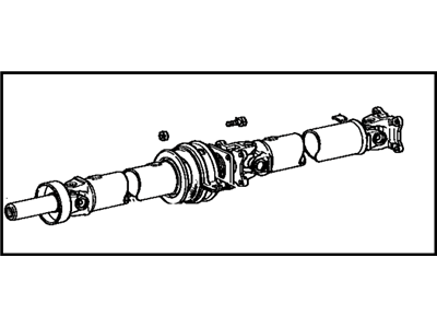 1985 Toyota Celica Drive Shaft - 37100-14350