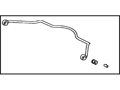 Toyota 48805-14170 Bar Sub-Assembly, Rear STABILIZER