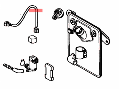 Toyota 85080-14470 Jar Assembly, Rear Washer