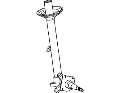 Toyota 48029-14040 Shell Sub-Assembly, W/Steering Knuckle, Left