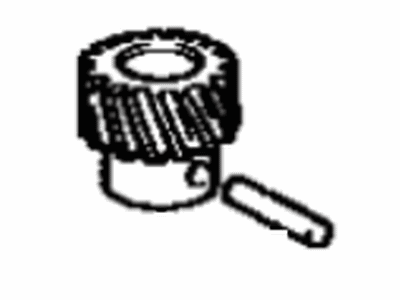 Toyota 19195-43060 Gear, Spiral, Distributor
