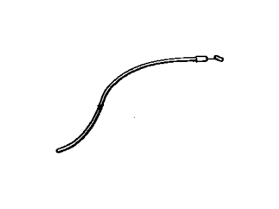 1985 Toyota Celica Fuel Door Release Cable - 77035-14070