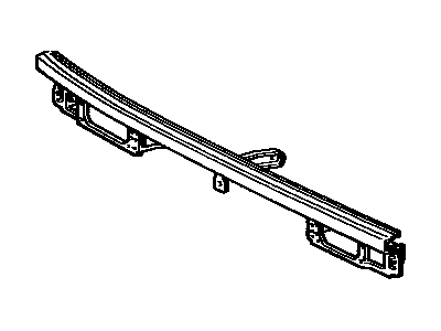 Toyota 52029-14010 Reinforcement Sub-Assembly, Front Bumper, Upper