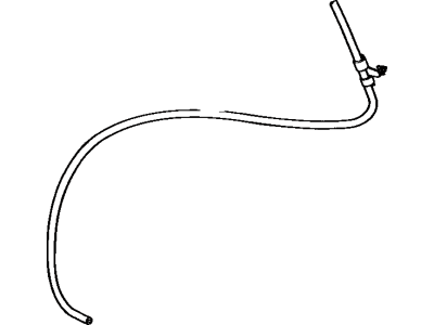 Toyota 85370-14410 Hose, Rear Washer