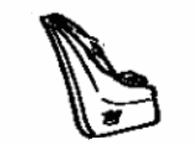 1983 Toyota Celica Mud Flaps - 76608-19125