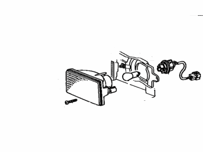 Toyota 81510-14290 Lamp Assy, Front Turn Signal, RH