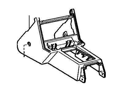 1983 Toyota Celica Center Console Base - 58802-14050-01