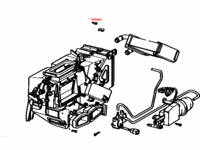 Toyota 87150-14200 Radiator Assembly, Heater