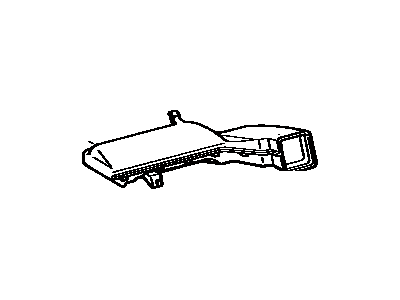 Toyota 55088-14040 Duct Assembly, Side VENTILATOR, RH