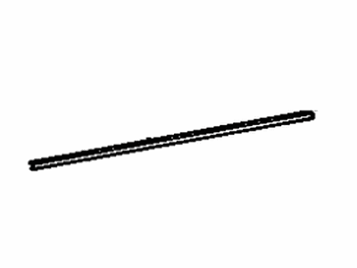 Toyota 75571-14150 Moulding, Back Window, Outside Upper