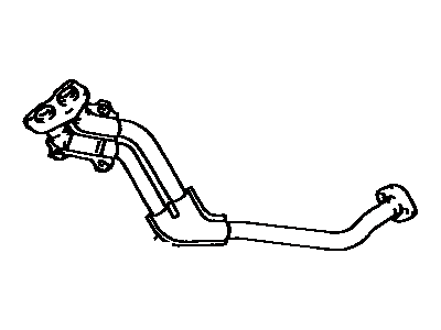 1982 Toyota Celica Catalytic Converter - 17410-35040