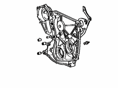 Toyota 11301-43020 Case Sub-Assy, Timing Gear