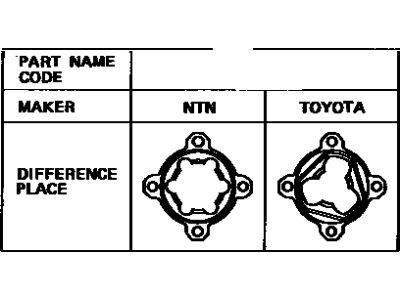 1985 Toyota Celica CV Joint - 42350-22010