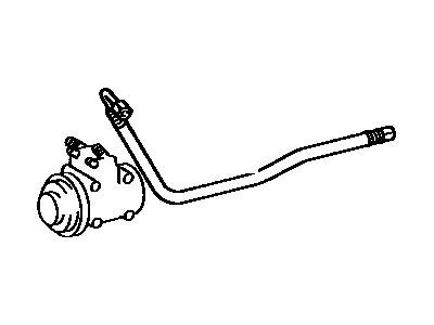 Toyota 88712-14680 Hose, Cooler Refrigerant Suction