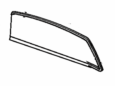 1985 Toyota Celica Weather Strip - 64812-14130