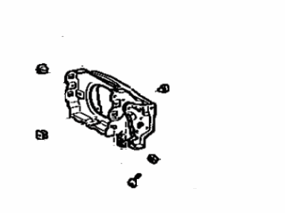 Toyota 54106-14010 Bracket Sub-Assy, Retractable Headlamp, LH