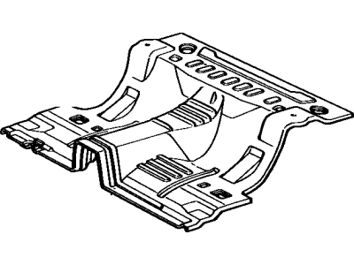 1985 Toyota Celica Floor Pan - 58211-14110