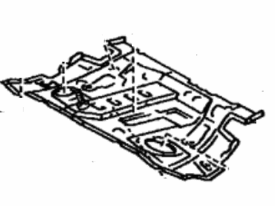 Toyota 58211-48900 Pan, Center Floor