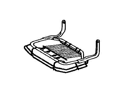 Toyota 71015-48040 Frame Sub-Assy, Rear Seat Cushion, RH