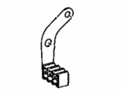 Toyota 90949-04027 Bracket, Brake Tube Clamp