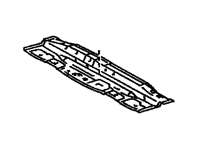 Toyota 58212-48905 Pan, Center Floor, Front