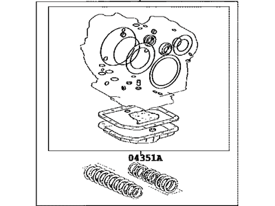 Toyota 04352-21171 Kit, TRANSAXLE Overhaul