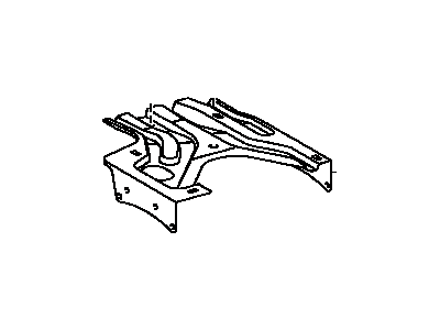 Toyota 86274-48120 Bracket, Disc Player