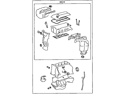 Toyota 04111-28193 Gasket Kit, Engine Overhaul