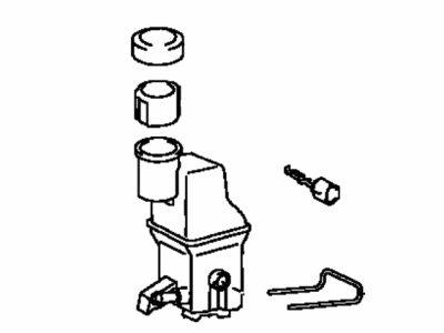 Toyota 47220-48121 Reservoir Sub-Assy, Brake Master Cylinder