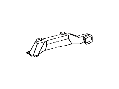 Toyota 55846-48020 Duct, Heater To Register