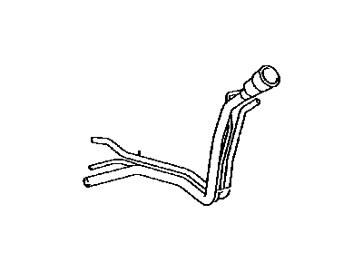 Toyota 77226-48020 Tube, Fuel Tank BREATHER