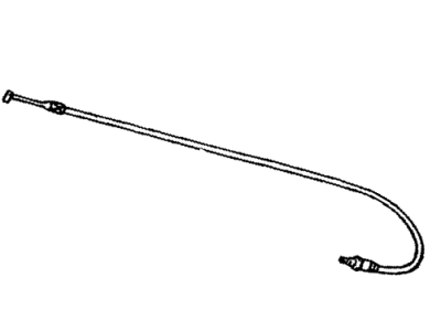 Toyota Fuel Door Release Cable - 77035-48060