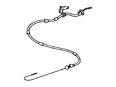 2001 Toyota Highlander Parking Brake Cable - 46420-48070