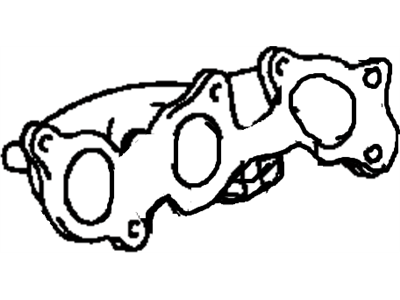 2002 Toyota Highlander Catalytic Converter - 17104-20020