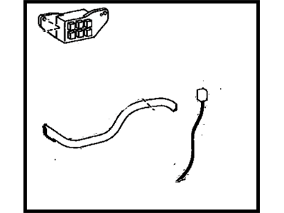 Toyota 82141-48A90 Wire, Instrument Panel