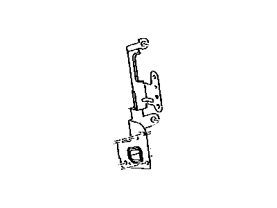 Toyota 86211-48040 Bracket, Radio