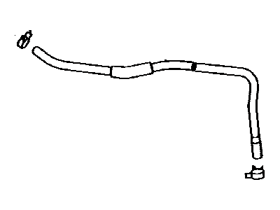 Toyota 23820-20210 Hose Assy, Fuel Vapor Feed