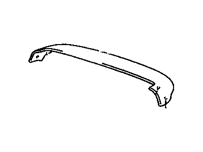 Toyota 76871-48902 Spoiler, Rear