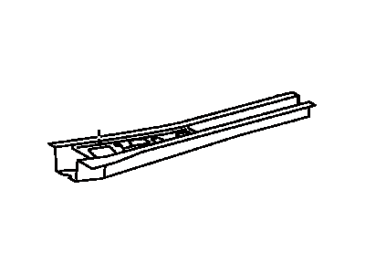 Toyota 58107-48010 Reinforcement, Front Floor Under