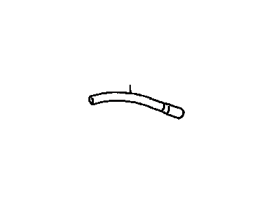 Toyota 23829-28110 Hose, Fuel Vapor Feed